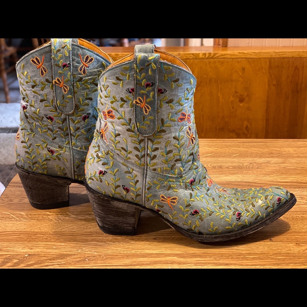 Old Gringo Dragonfly Boots 8 1/2